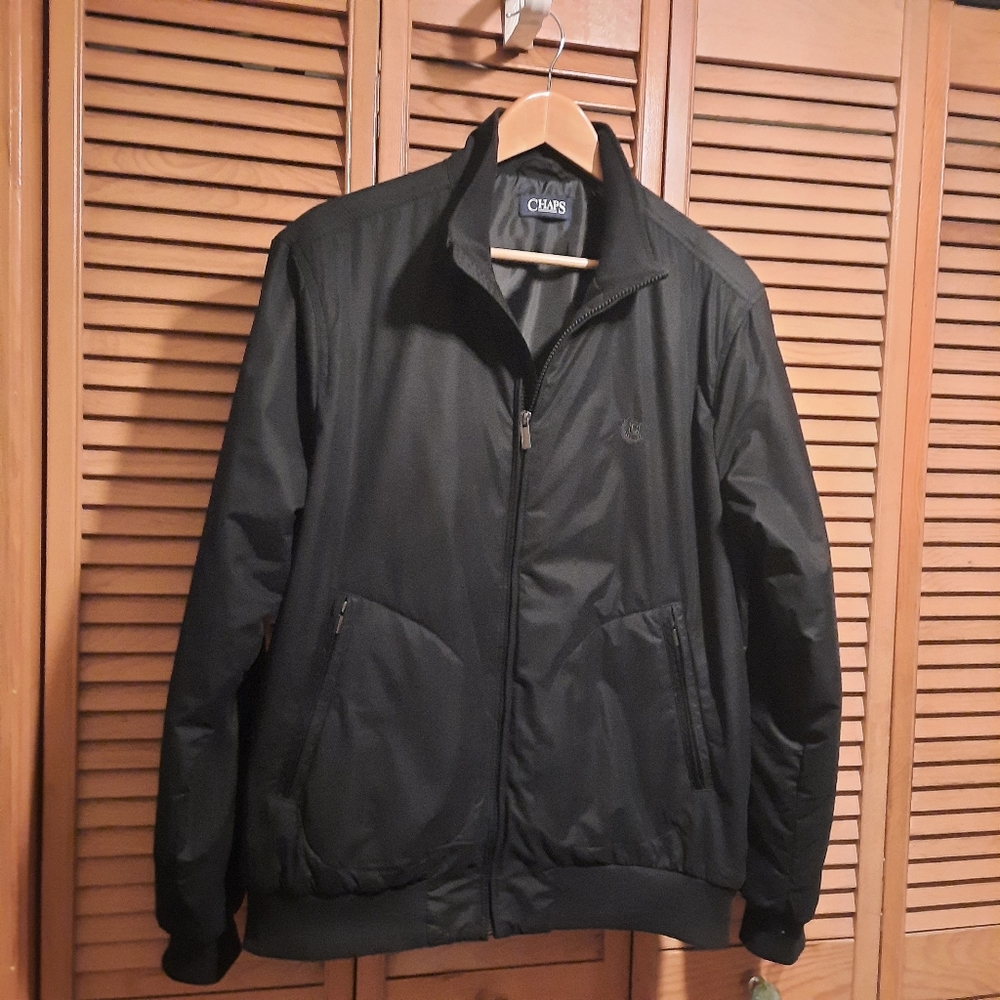 Chaps Men's Black Casual Jacket
